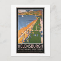 Multidões ao longo da Poster dos Caminhos de Ferro