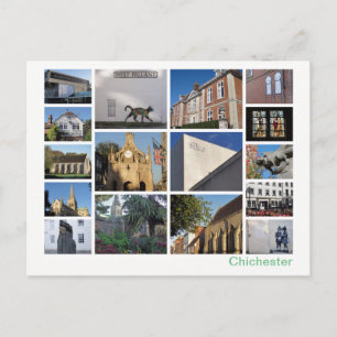 Cartão Postal Multiimagem Chichester