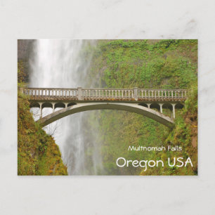 Cartão Postal Multnomah cai em Oregon