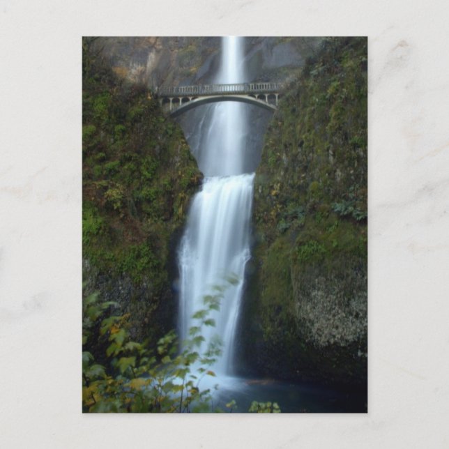 Cartão Postal Multnomah Falls (Frente)