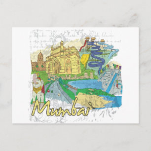 Cartão Postal Mumbai
