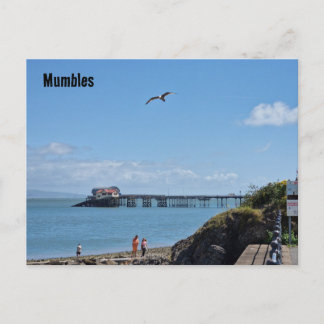 Cartão Postal Mumbles / Mwmbwls