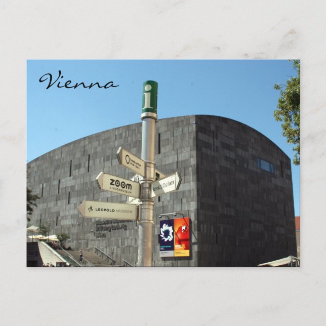 Cartão Postal mumok vienna (Frente)