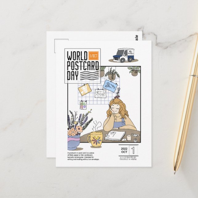 Cartão postal mundial 2022 (Frente/Verso In Situ)