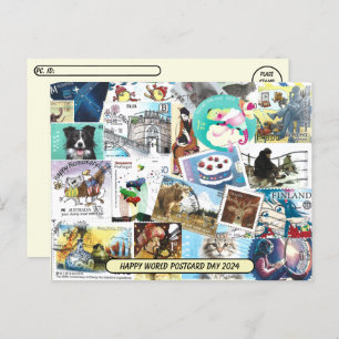 Cartão postal mundial - Cartazes postais diversos