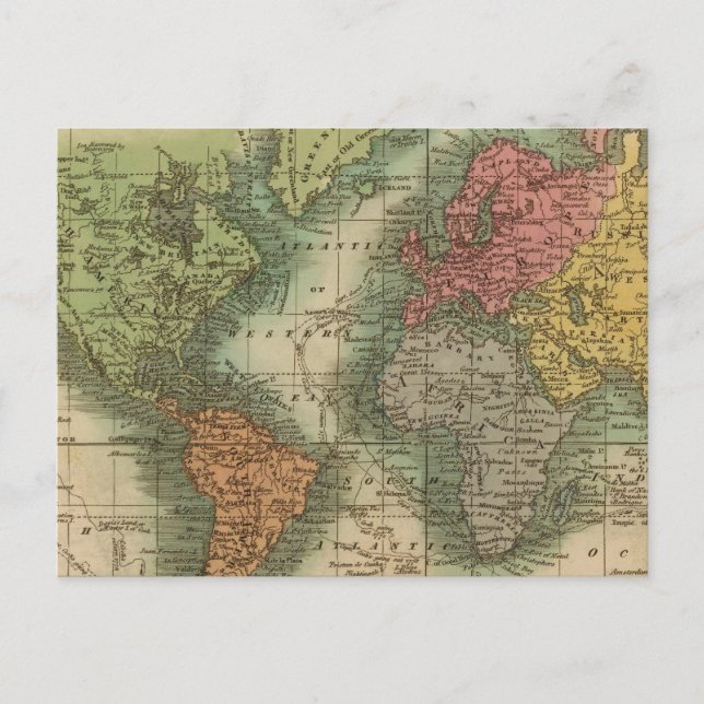 Cartão Postal Mundo 4 (Frente)