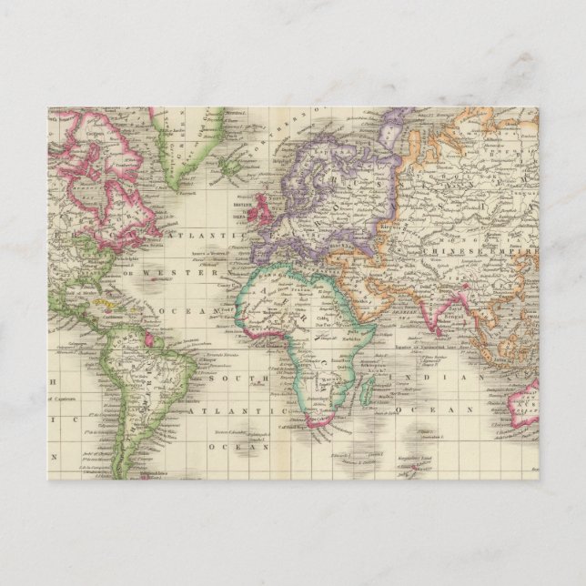 Cartão Postal Mundo 9 (Frente)