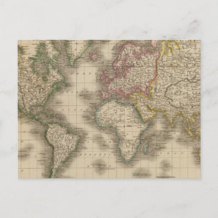Cartão Postal Mundo, Projeção do Mercator 2
