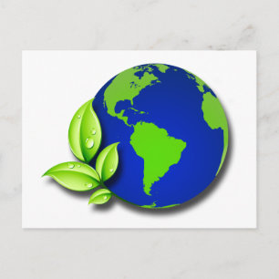 CARTÃO POSTAL MUNDO VERDE
