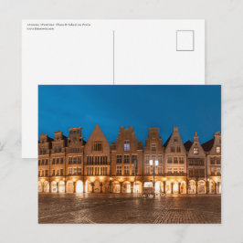 Cartão Postal Münster Alemanha