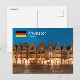 Cartão Postal Münster Alemanha