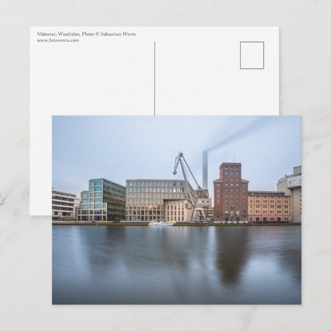 Cartão Postal Münster Alemanha (Frente/Verso)