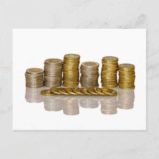 Cartão Postal Münzen (Frente)