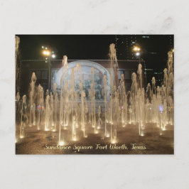 Cartão Postal Mural Chisholm Trail do Sundance Square