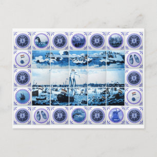 Cartão postal Mural com o estilo de software Vinta