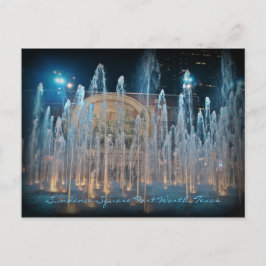 Cartão Postal Mural de Trilha Sundance Square Chisholm