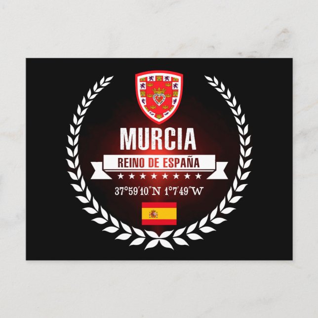 Cartão Postal Murcia (Frente)
