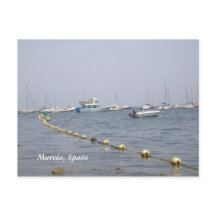 Múrcia, barcos Espanhas no porto