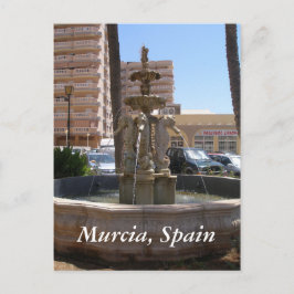 Cartão Postal Murcia, Espanha do cavalo marinho