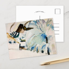 Cartão Postal Murnau com Locomotiva | Kandinsky