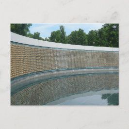 Cartão Postal Muro da Liberdade Memorial da II Guerra Mundial em