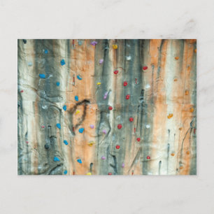 Cartão Postal Muro de Subida de Rock Interior