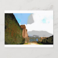 Muros da cidade de Carcassonne