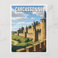 Muros de Carcassonne France Viagem