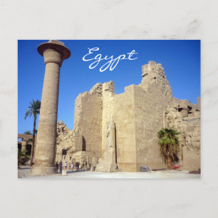 Cartão Postal muros de karnak