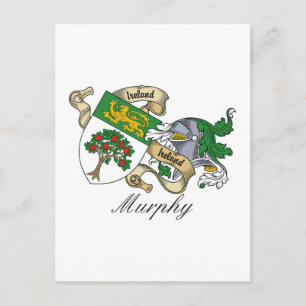 Cartão Postal Murphy Family Crest