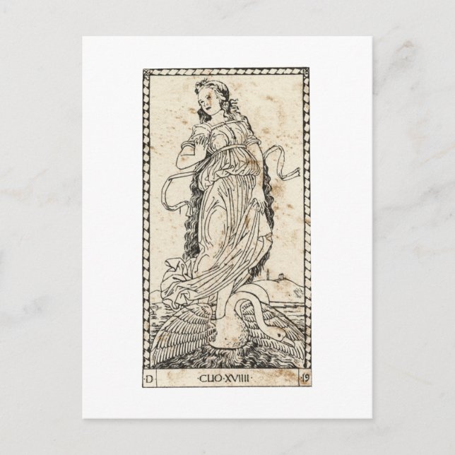 Cartão Postal Muse Klio Clio Geschichte (Frente)