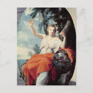 Cartão Postal Muse Urania, 1646-47