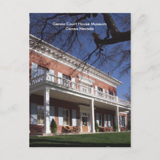 Cartão Postal Museu da Casa do Tribunal de Génova