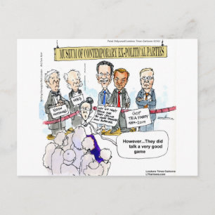Cartão Postal Museu De Antigos Partidos Políticos Presentes Engr