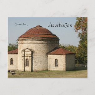 Cartão Postal Museu de Arte Aplicada Nacional em Sheki Azerbaijã
