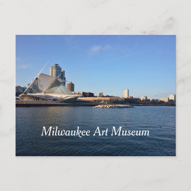Cartão Postal Museu de Arte de Milwaukee (Frente)