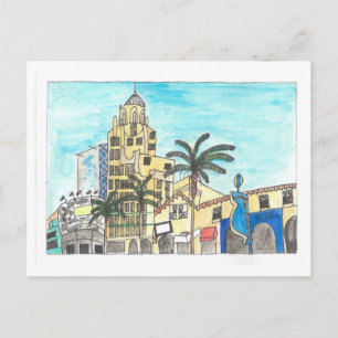 Cartão Postal Museu de Cera de Hollywood