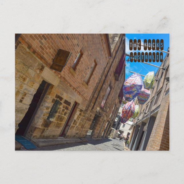 Cartão Postal Museu de Descoberta de Rochas em Sidney, Austrália (Frente)