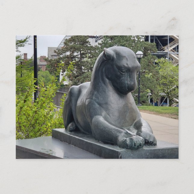 Cartão Postal Museu de História Natural, Ann Arbor, MI (Frente)