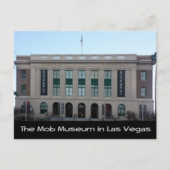 Cartão Postal Museu Mob em Las Vegas (Frente)