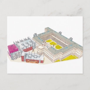 Cartão Postal Museu Nacional Centro de Arte Rainha Sofia.