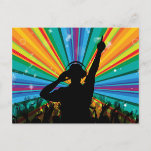 Cartão postal Music DJ