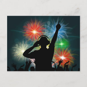 Cartão postal Music DJ