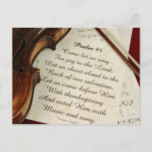 Cartão Postal music postcard 48