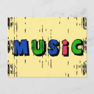 Cartão Postal Música