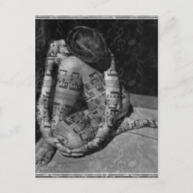 Cartão Postal música (Frente)