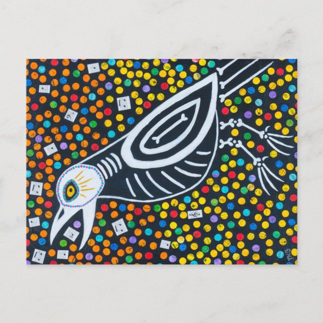 Cartão Postal Música Crow (Frente)