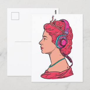 Cartão Postal Música da Rainha
