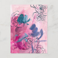 Música interna - Desenho floral