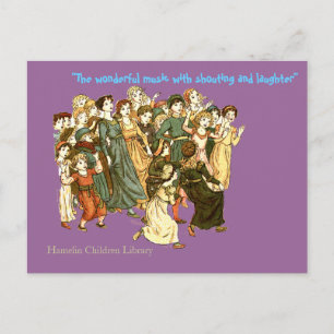 Cartão Postal Música maravilhosa